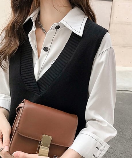 big pocket stitch shirt (3 colors)