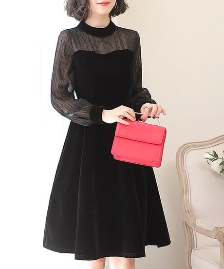lace mini dress (1 color)
