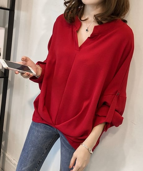 roll-up sleeve shirt (3 colors)
