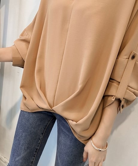 roll-up sleeve shirt (3 colors)