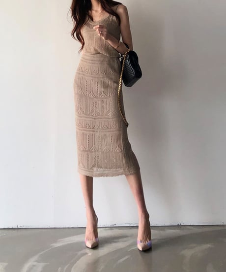camisole and midi skirt (2 colors)