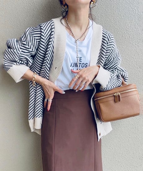 v-neck single breasted cardigan (2 colors)