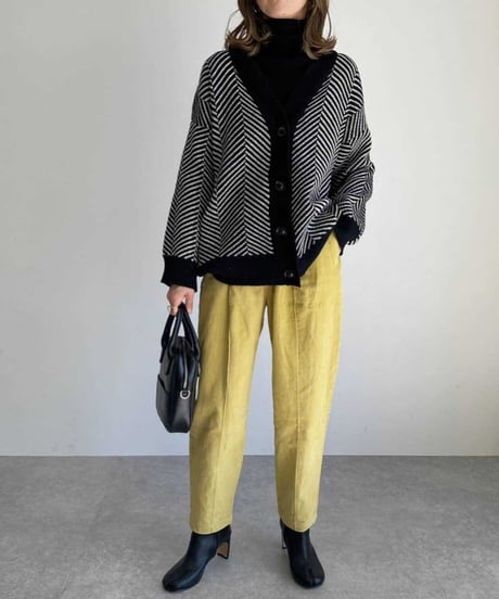 v-neck single breasted cardigan (2 colors)