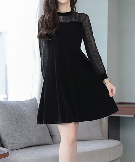 lace mini dress (1 color)