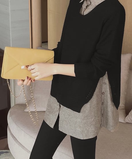 long length sweater shirt (1 color)