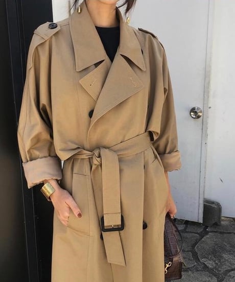 long trench coat (2 colors)