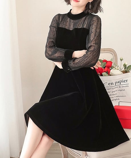 lace mini dress (1 color)
