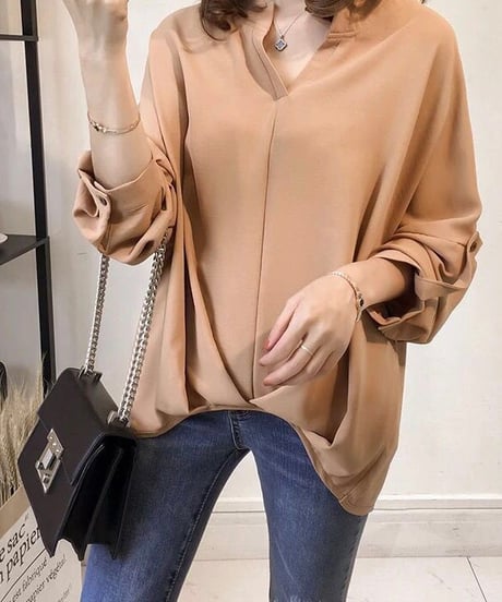 roll-up sleeve shirt (3 colors)