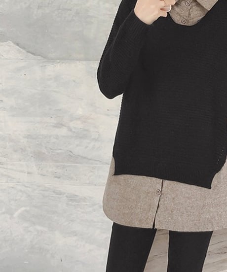 long length sweater shirt (1 color)