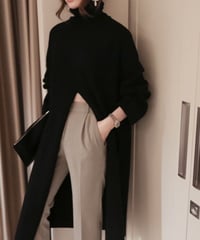 center slit knit dress (3 colors)