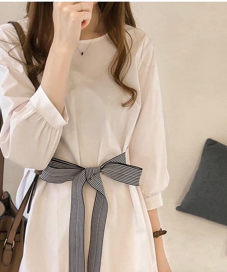 two-way flare gather dress (2 colors)