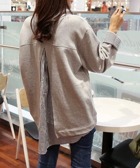 back opened tunic (1 color)