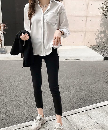 big pocket stitch shirt (3 colors)