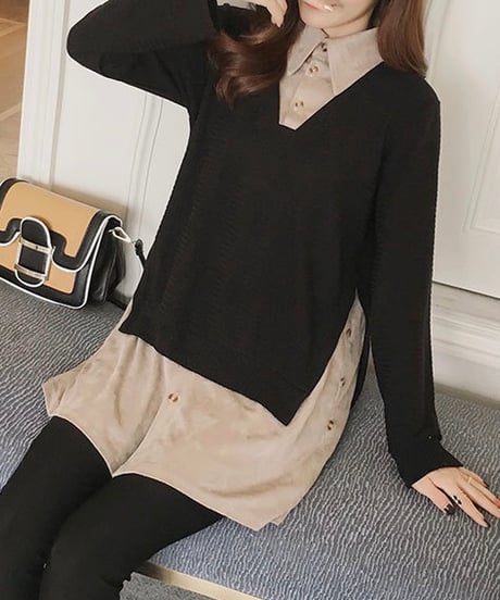 long length sweater shirt (1 color)