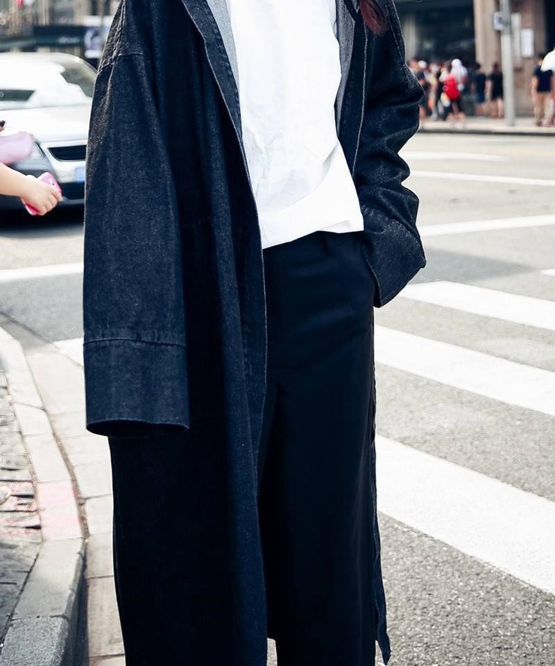 long denim coat (2 colors) | REPOACE®︎ long denim coat (2 colors) | REPOACE®︎