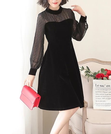 lace mini dress (1 color)