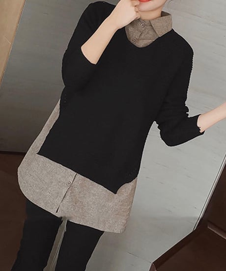long length sweater shirt (1 color)