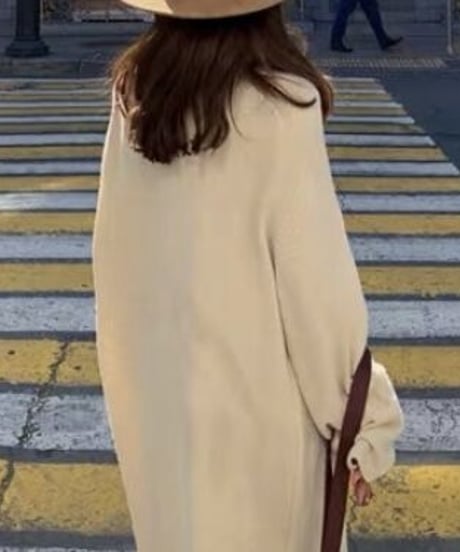 center slit knit dress (3 colors)
