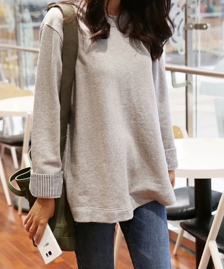 back opened tunic (1 color)