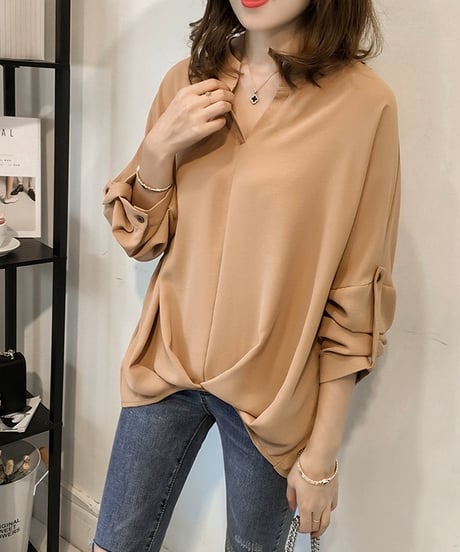roll-up sleeve shirt (3 colors)