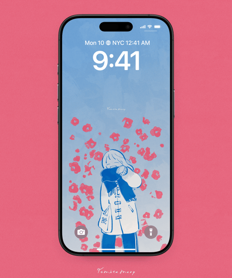 2025年スマホ用壁紙セット【冨田マリー】