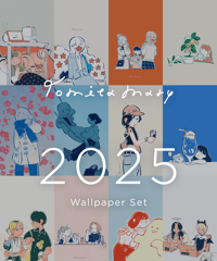 2025年スマホ用壁紙セット【冨田マリー】