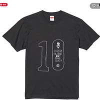 細海魚 10thアニバーサリーロゴ Tシャツ（BLACK）