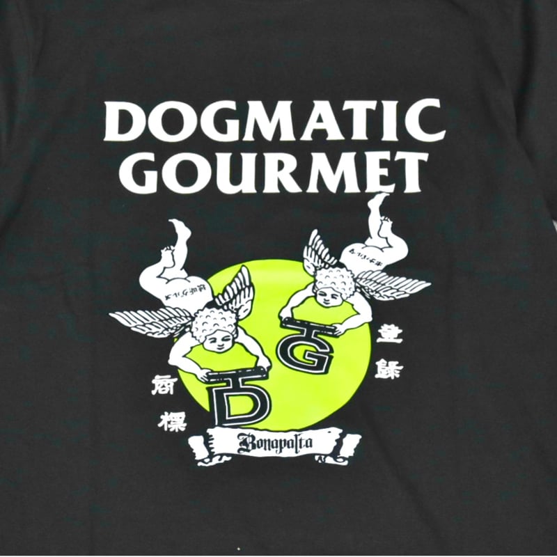 DOGMATIC GOURMET x Bonaparta Angel Tee (Sumi)