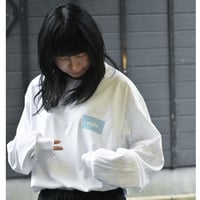 eight L/S Tee  (White)