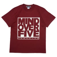 Five Tee  (Burgundy)