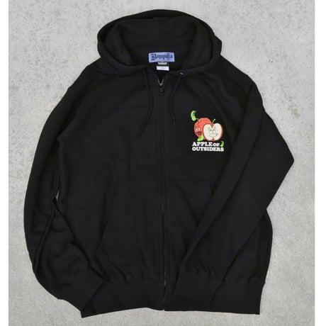 Outsiders Zip Hoodie (Black)