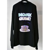 Pancake Big  L/S Tee  (Black)