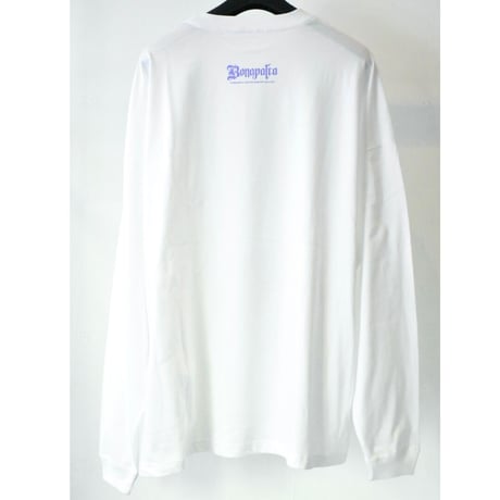 Pancake Big  L/S Tee  (White)