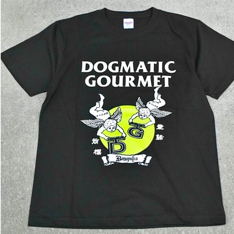 DOGMATIC GOURMET x Bonaparta Angel Tee  (Sumi)