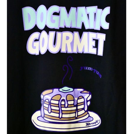 Pancake Big  L/S Tee  (Black)