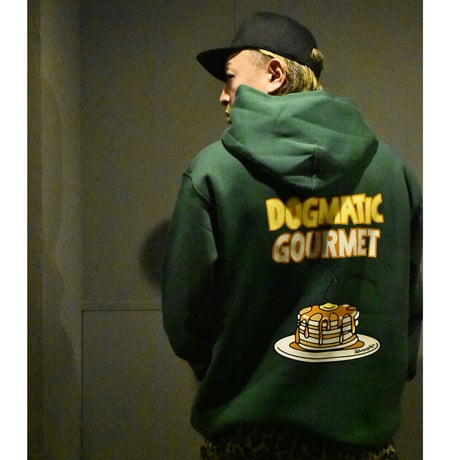 Pancake Hoodie  (Ivy green)