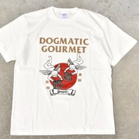 DOGMATIC GOURMET x Bonaparta Angel Tee  (Vanilla White)