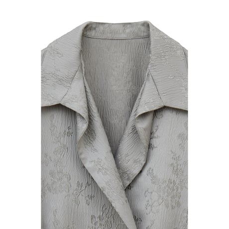 MANOF マノフ “JACQUARD CACHECOEUR SHIRT” ジャガードカシュクールシャツ
