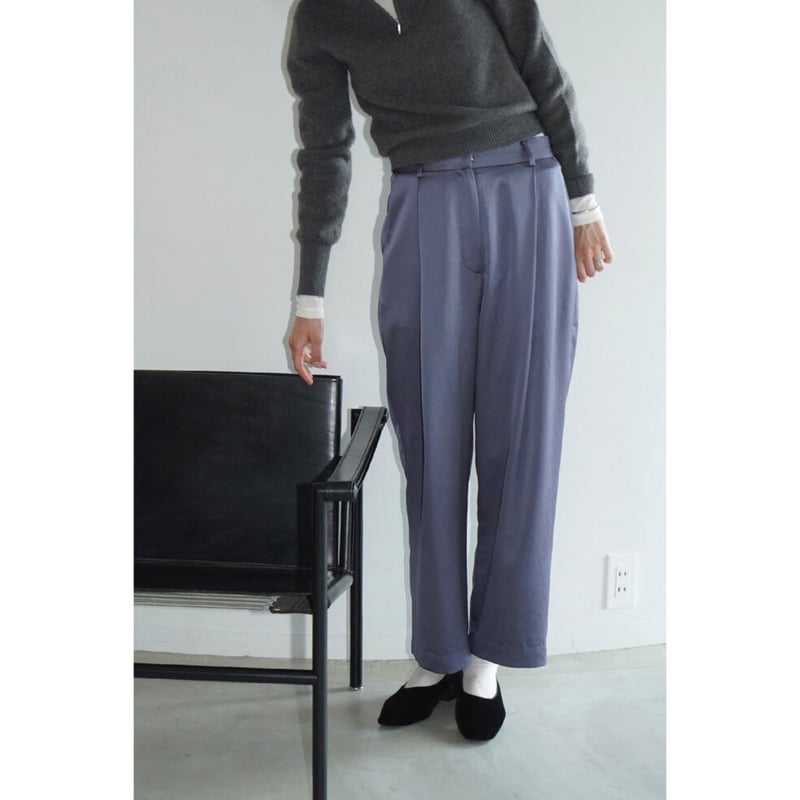 ClANE SATIN SLACKS PANTS