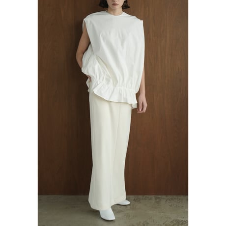 CLANE クラネ “RIB STRIPE STRAIGHT SKIRT” リブストライプストレートスカート