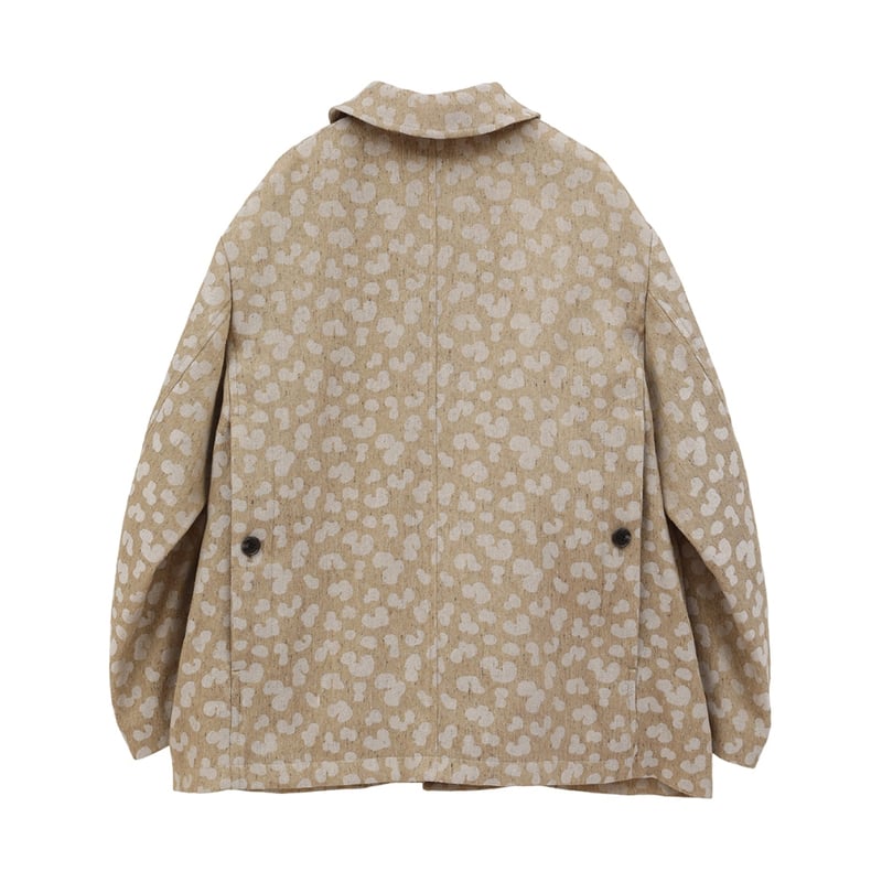 LINEN LEOPARD JACKET CLANE 正規品