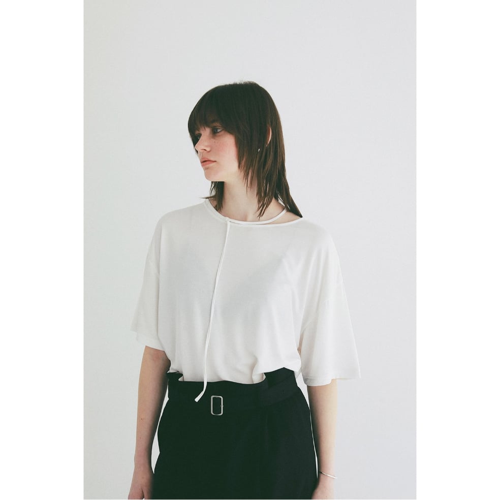 CLANE クラネ “DROOP THIN CODE SOFT TOPS” ドロップシンコード