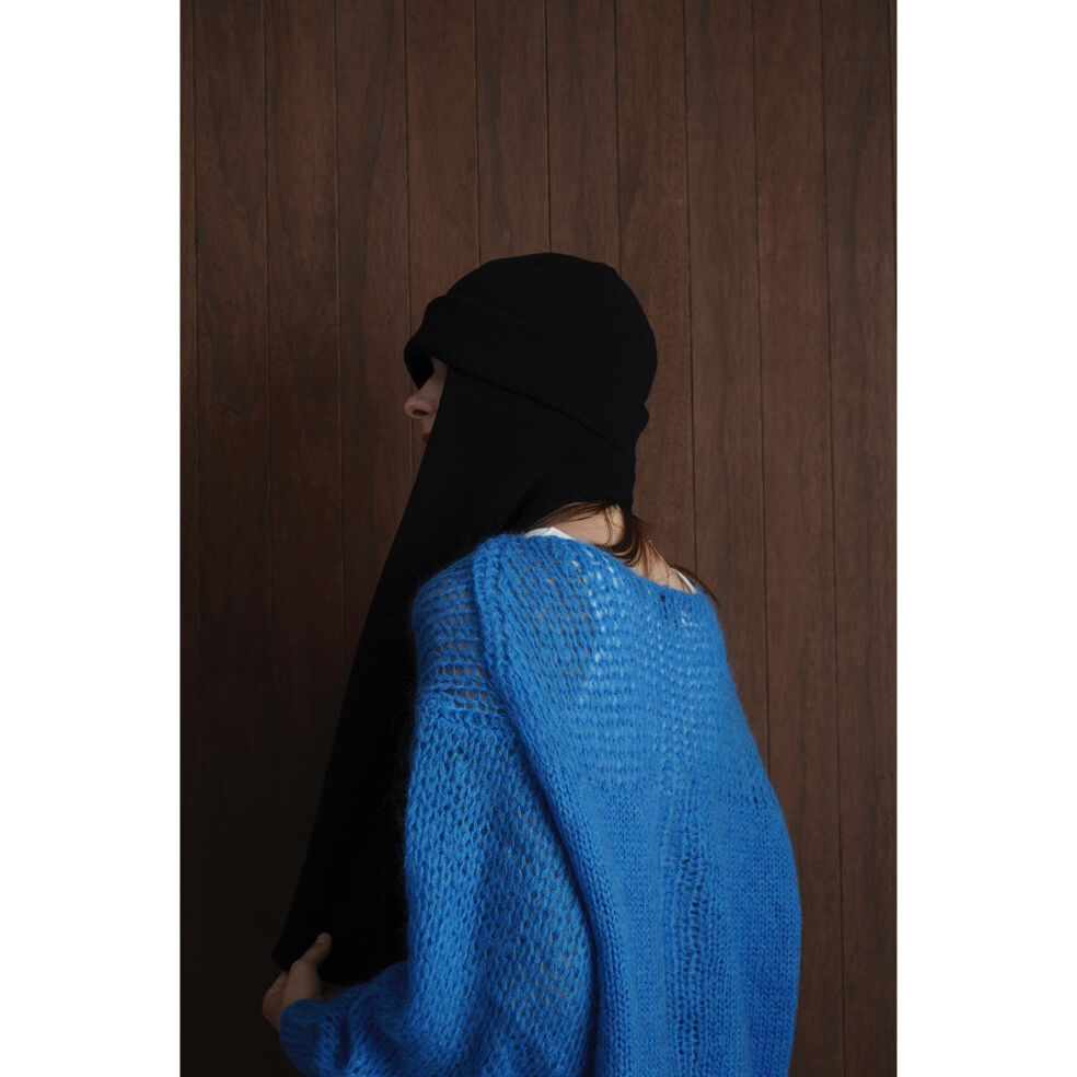 CLANE クラネ “MUFFLER KNIT CAP” マフラーニットキャップ | t / wo