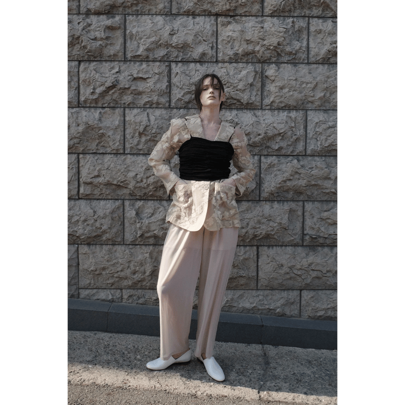 【新品未使用】CLANE SHIRRING CAMI TOPS サイズ1 SHIRRING CAMI TOPS｜TOPS(トップス)｜CLANE OFFICIAL ONLINE STORE