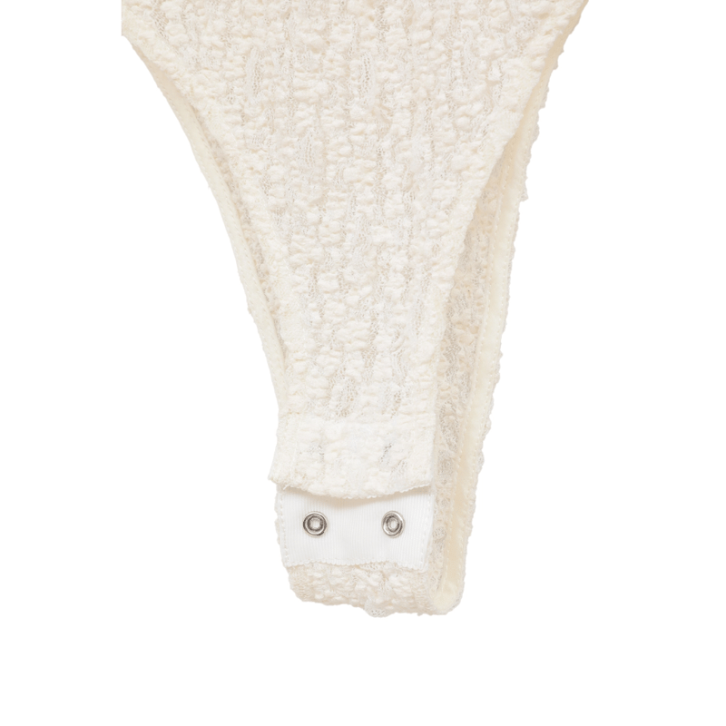 CLANE クラネ “BACK OPEN LACE BODYSUIT” バックオープンレースボ