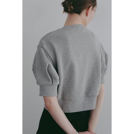MANOF マノフ “PUFF SLEEVE SWEAT TOPS” パフスリーブスウェットトップス
