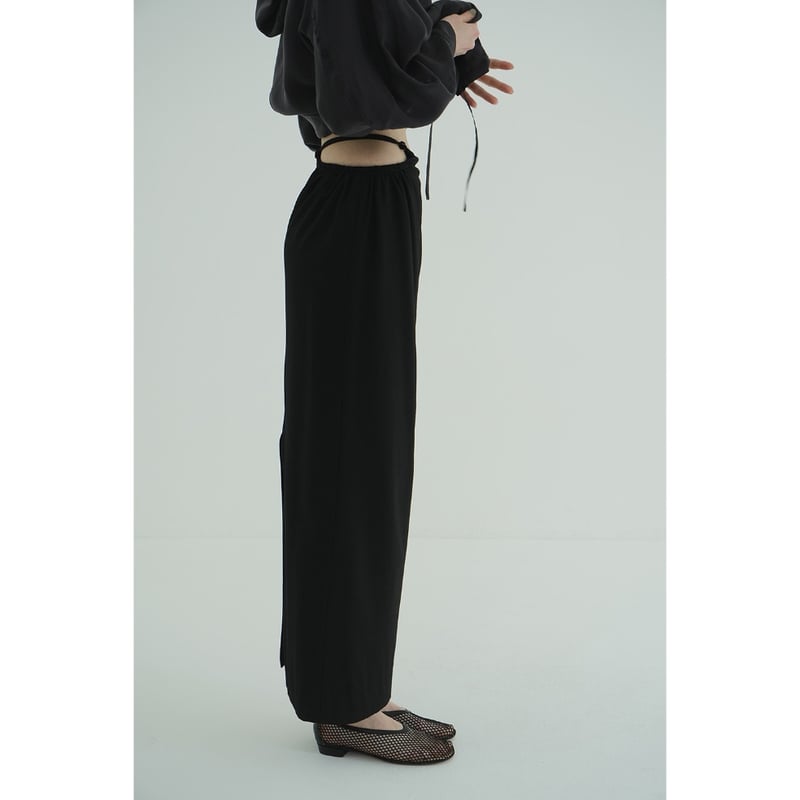 正規品　CLANE WAIST GATHER HOLE SKIRT CLANE クラネ “WAIST GATHER HOLE SKIRT” ウエストギャザーホール