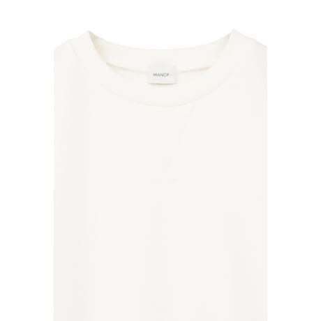 MANOF マノフ “PUFF SLEEVE SWEAT TOPS” パフスリーブスウェットトップス