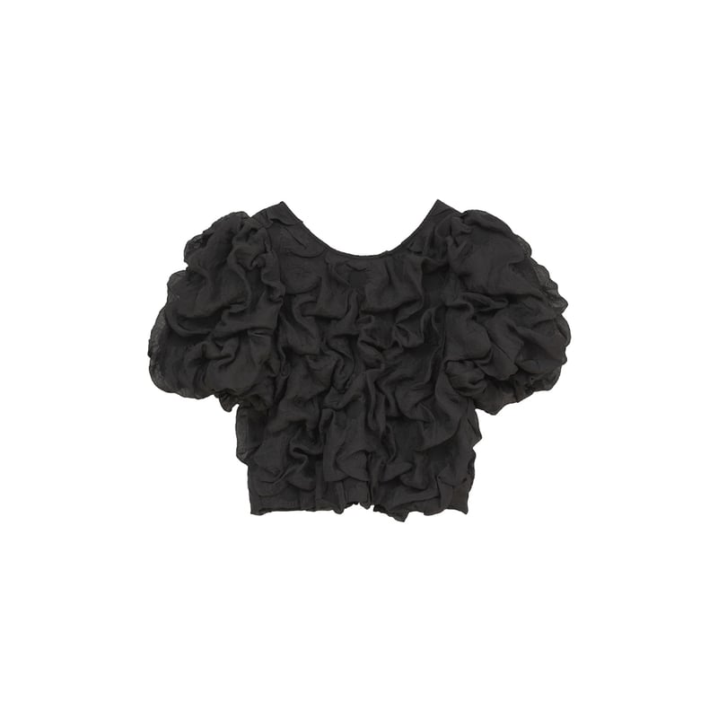 CLANE クラネ “W FACE CLOUD PUFF SLEEVE TOPS” ダブルフェ
