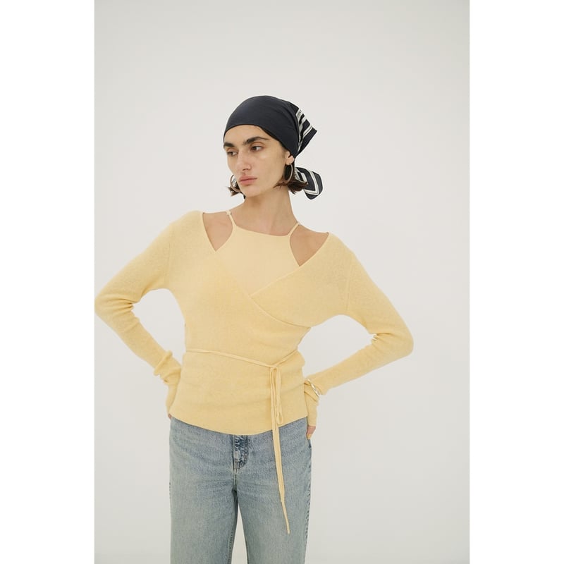 CLANE CAMISOLE SET CACHECOEUR KNIT TOPS